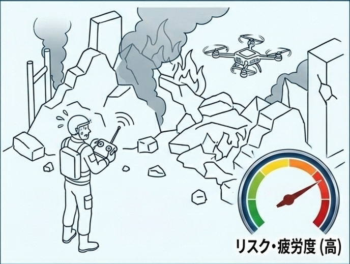 人的リスクの最小化イメージ